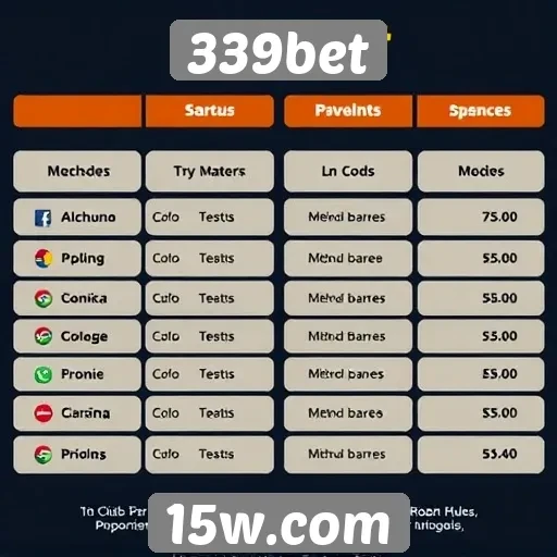 Comparação de métodos de pagamento no 339bet